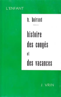 Histoire des congés et des vacances