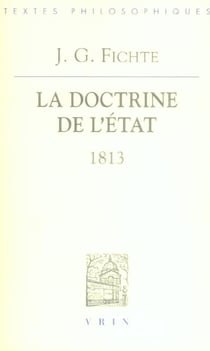 La doctrine de l'Etat (1813)