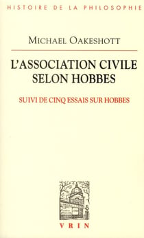 L'association civile selon Hobbes - cinq essais sur Hobbes