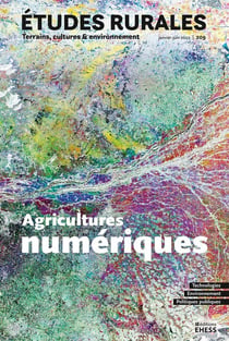 Revue études rurales n.209 : agriculteur numériques
