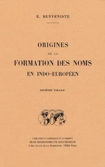 Origines de la formation des noms indo-européens