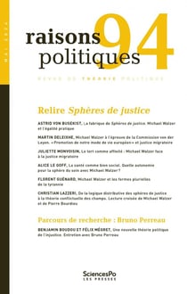 Revue raisons politiques n.94 : Relire Sphères de justice