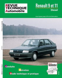 Renault 9 et 11 diesel - gtd, tde, td, societe td, jusqu'a fin de fabrication