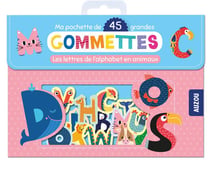 Ma pochette de gommette - 100 les lettres-animaux