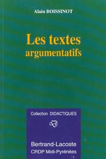 Les textes argumentatifs