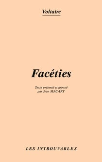 Facéties