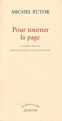 Pour tourner la page