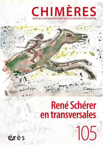 Revue Chimères n.105 : René Schérer en transversales