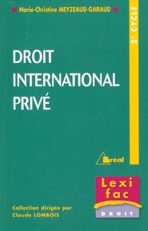 Droit international prive
