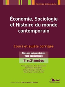 Économie, sociologie et histoire du monde contemporain (3e édition)