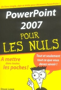 Powerpoint 2007 poche pour les nuls