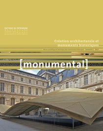Monumental n.2013/1 : création architecturale et monuments historiques