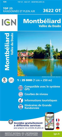 3622Ot Montbéliard/Vallée Du Doubs