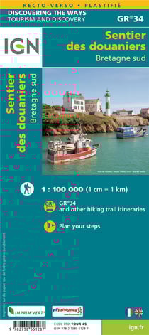 GR34 : les sentiers douaniers de Bretagne Sud