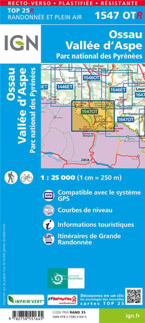 1547Otr Ossua/Vallée D'Aspe (Résistante)