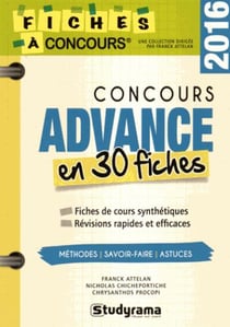 Concours advance en 30 fiches (édition 2016)