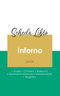 Scheda libro inferno nella divina commedia di Dante (analisi letteraria di riferimento e riassunto c