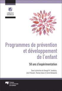 Programmes de prévention et développement de l'enfant - 50 ans d'expérimentation