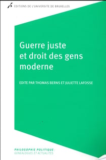 Guerre juste et droit des gens moderne