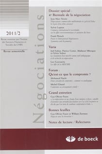 Négociations n.16