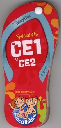 Les p'tits incollables - tongs - du ce1 au ce2 - 7/8 ans