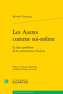 Les autres comme soi-même - le faux problème de la connaissance d'autrui