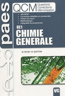 UE1 chimie générale