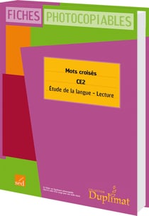 DUPLIMAT : mots croisés - CE2