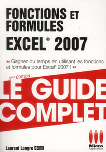 Excel 2007 Fonctions Et Formules