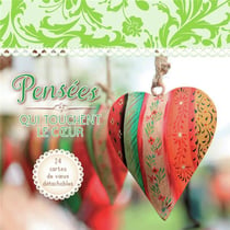 Pensées qui touchent le coeur - recueil de mini-cartes à spirale