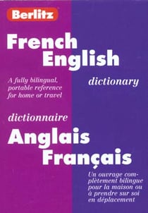 Dictionnaire berlitz francais anglais et vv.