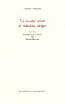 Un manque criant de conscience civique - entretien sur la poésie