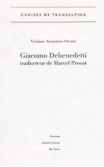 Giacomo Debenedetti , traducteur de Marcel Proust