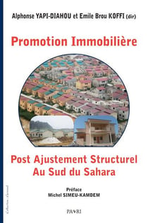 Promotion immobiliere post ajustement structurel au sud du sahara