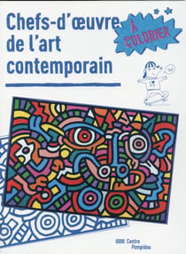 Chefs d'oeuvre de l'art contemporain à colorier
