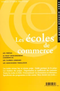 Les ecoles de commerce - edition 2002