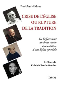 Crise de l'église ou rupture de la tradition : De l'effacement du droit canon à la création d'une église synodale
