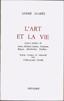 L'art et la vie