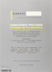 Liberté politique n.22 : conscience politique