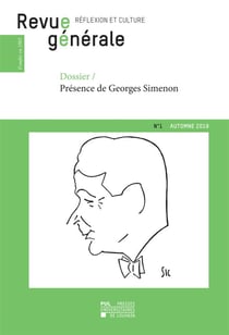 Revue générale réflexion et culture n.1 : présence de Georges Simenon