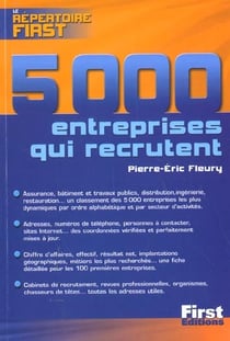 Repertoire des 5000 entreprises qui recrutent