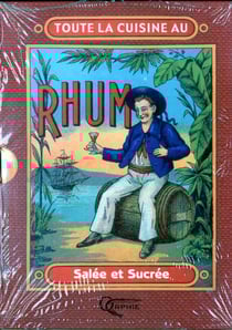 Coffret toute la cuisine au rhum salée et sucrée