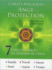 Cartes magiques ange de la protection - coffret