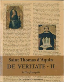 T02 - de veritate - latin-francais - deux volumes