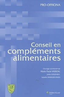 Conseil en compléments alimentaires