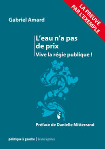 L'eau n'a pas de prix - vive la régio publique !