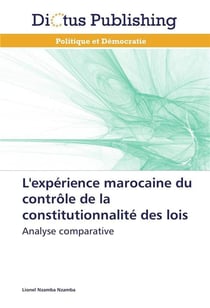 L'experience marocaine du controle de la constitutionnalite des lois