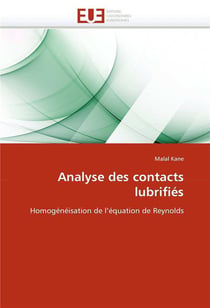 Analyse des contacts lubrifies
