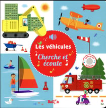 Mon premier livre sonore : les véhicules