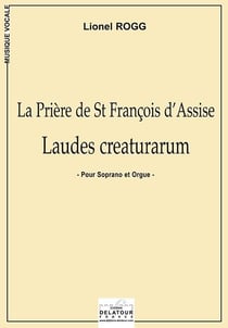 Laudes creaturarum pour soprano et orgue